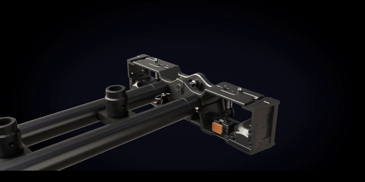 AURA STACK – Stapelschiene & 850 mm Bodenträger