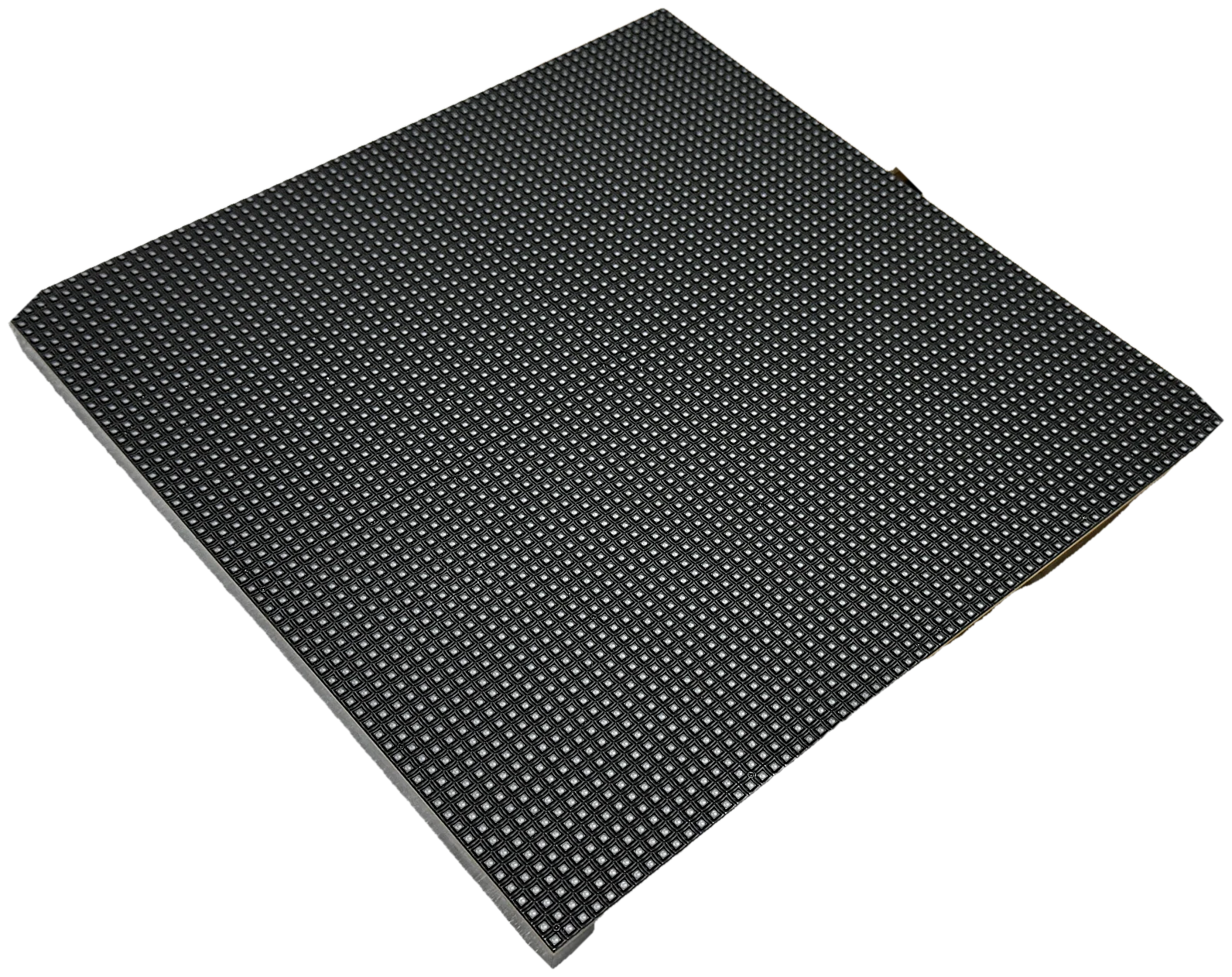 Black-LED hinter Meshgitter