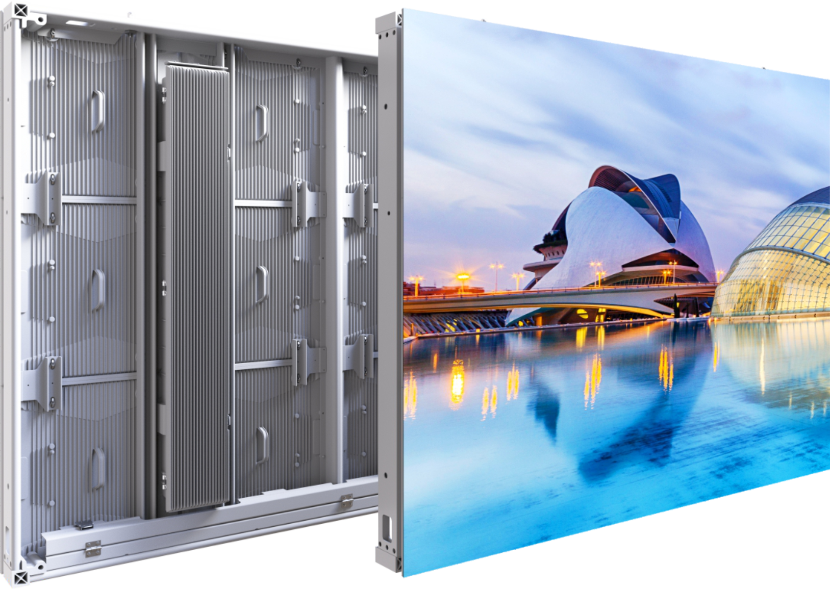 Aluminium-Cabinet mit Heat-Sink-Power-Box