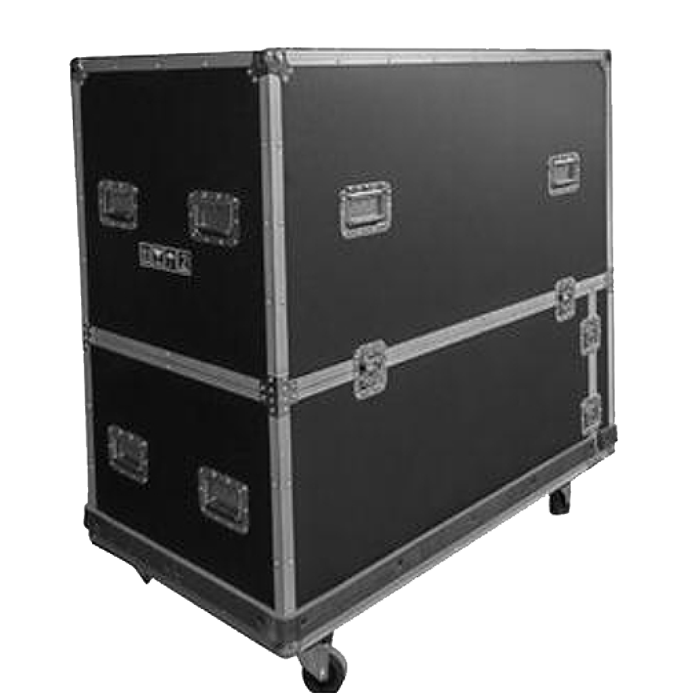 Im Lieferumfang: maßgefertigter Flightcase