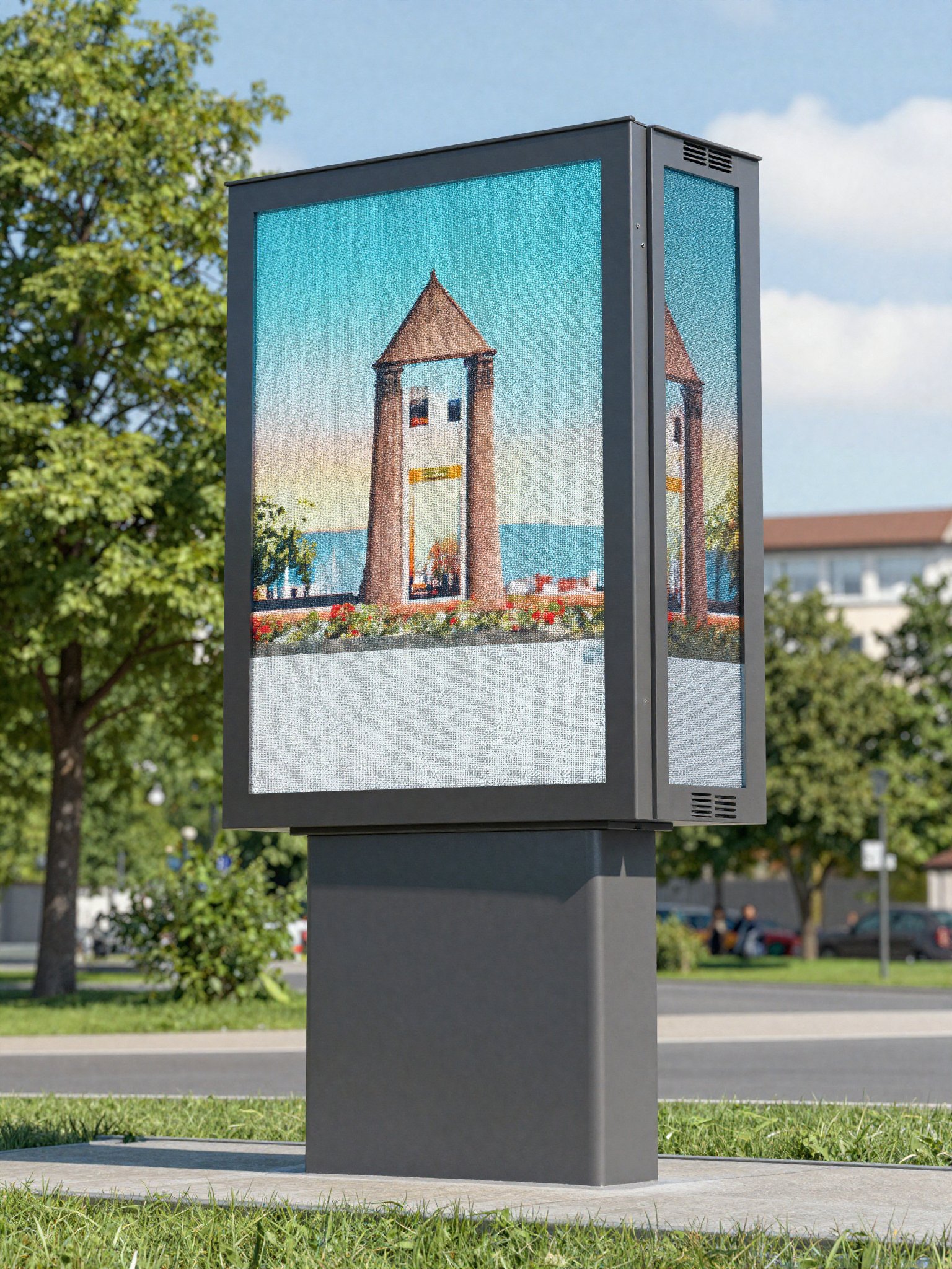 PYLON XL beidseitig · doppelte Reichweite