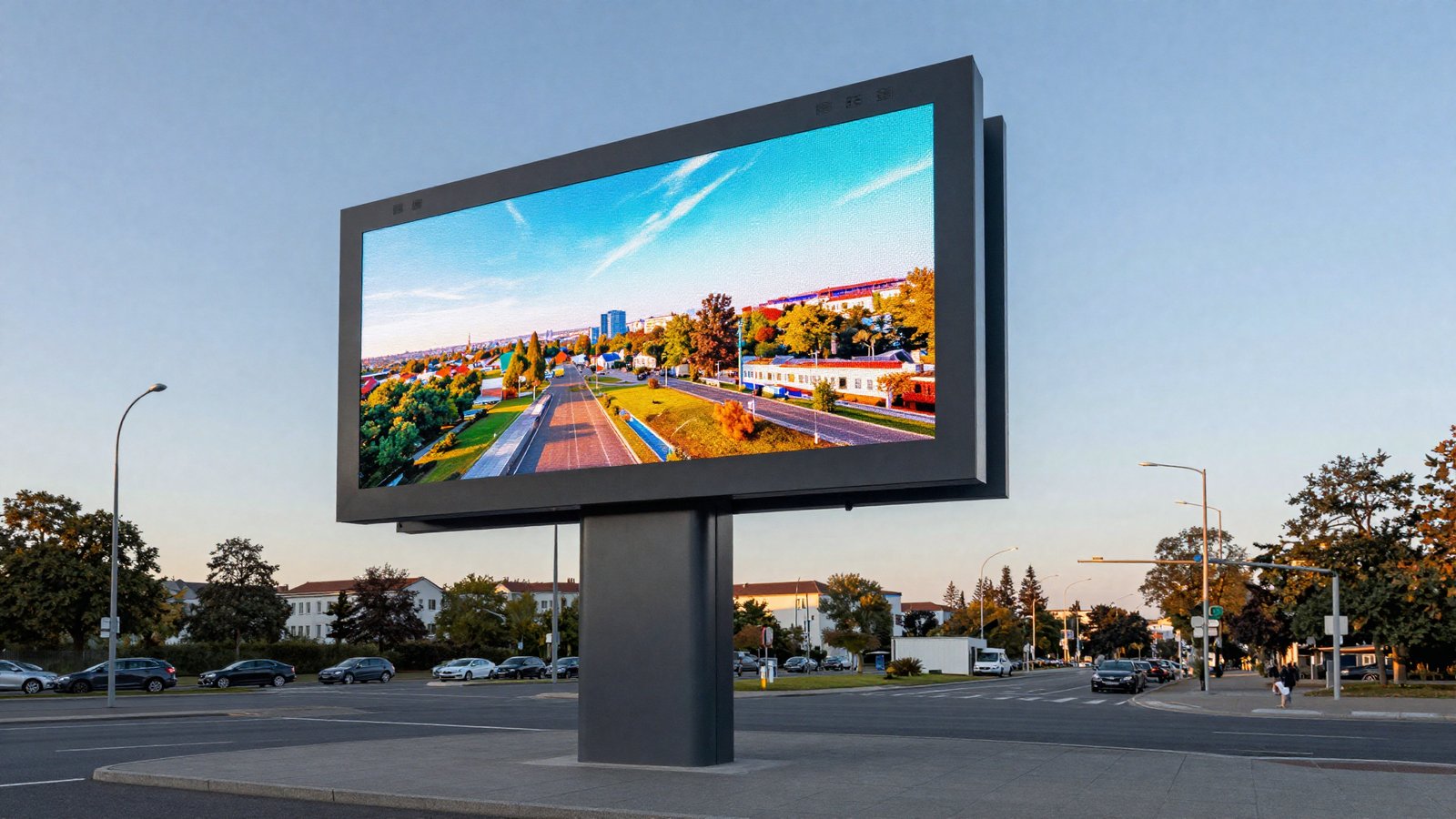 PYLON XL · 5,12 × 2,88 m (16:9 DOOH-Standard)