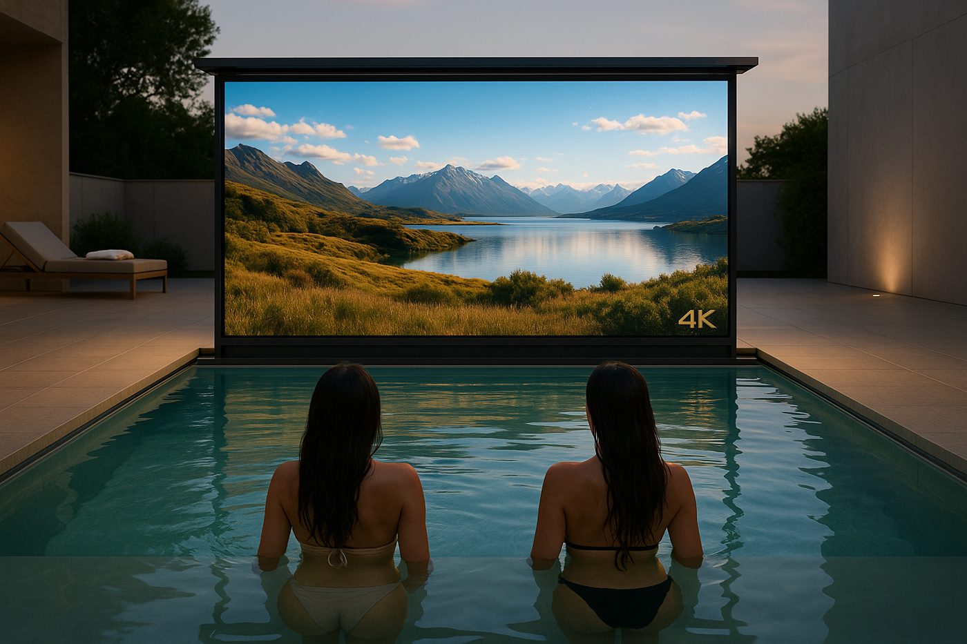 Versenkbarer Luxus-LED-Screen 1