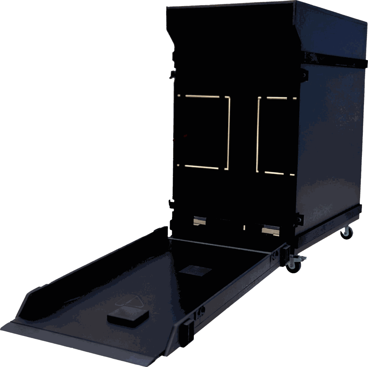 Flightcase für zwei Stelen